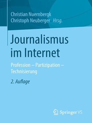 cover image of Journalismus im Internet